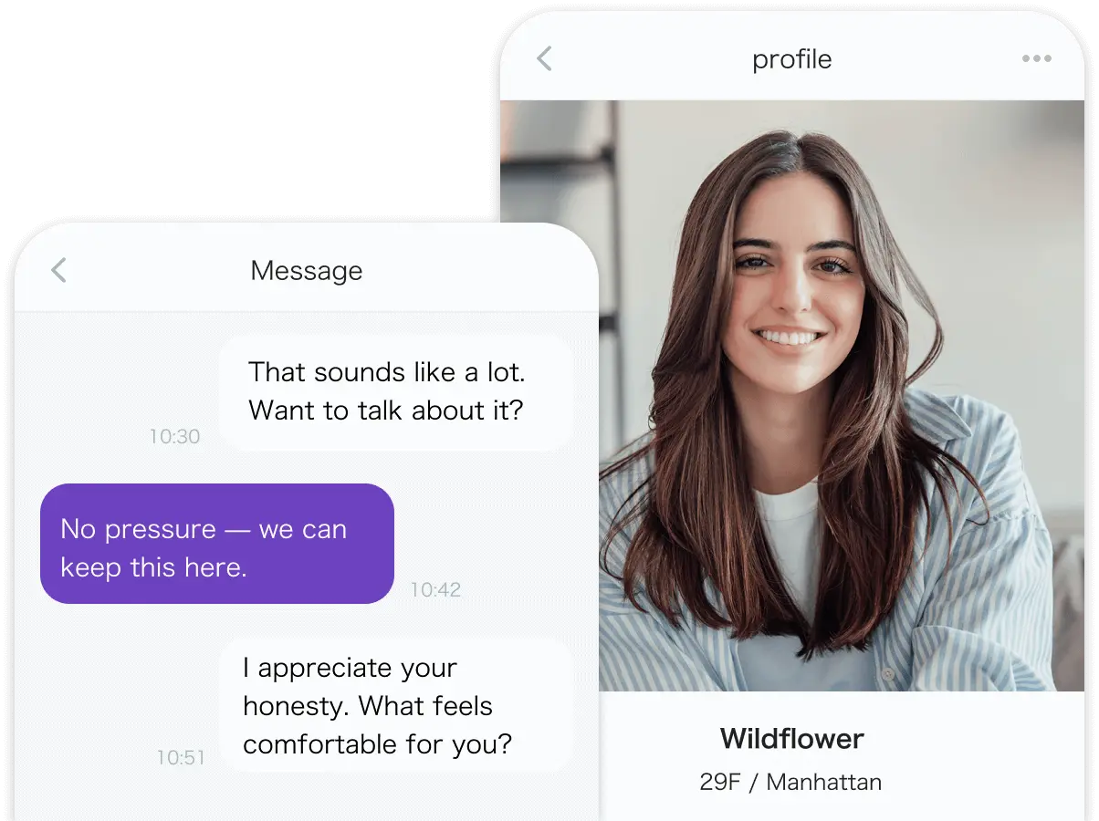 Cuddle service screen